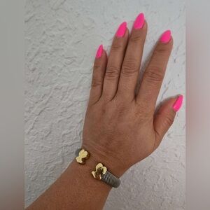 Tous Gold and Gray Bracelet